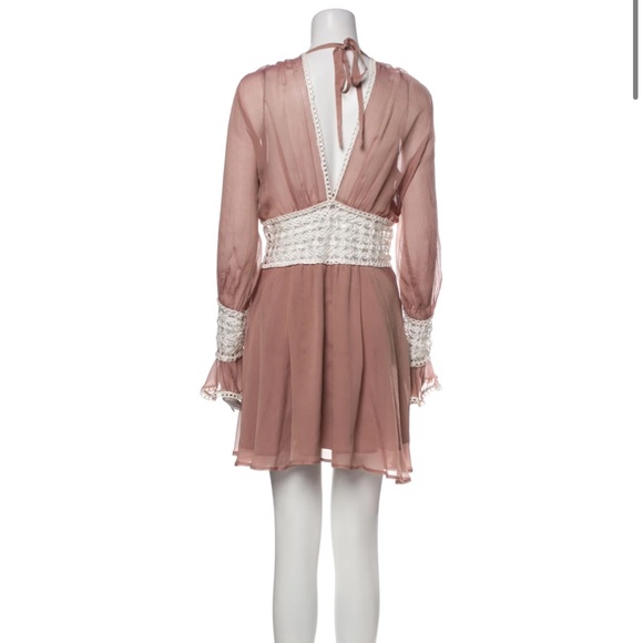 🍋For love and lemons pink mini dress - Picture 4 of 4